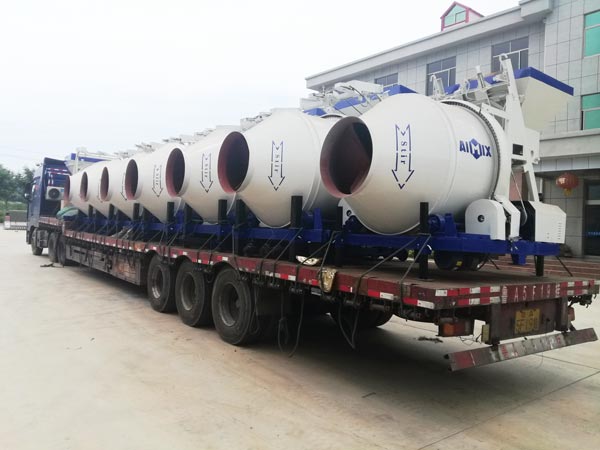 JZC mobile concrete mixers