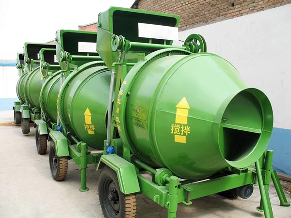 JZC350 mobile cement mixer