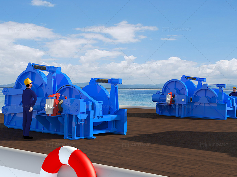 Electric Mooring Winch