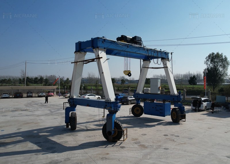 double beam mobile gantry crane