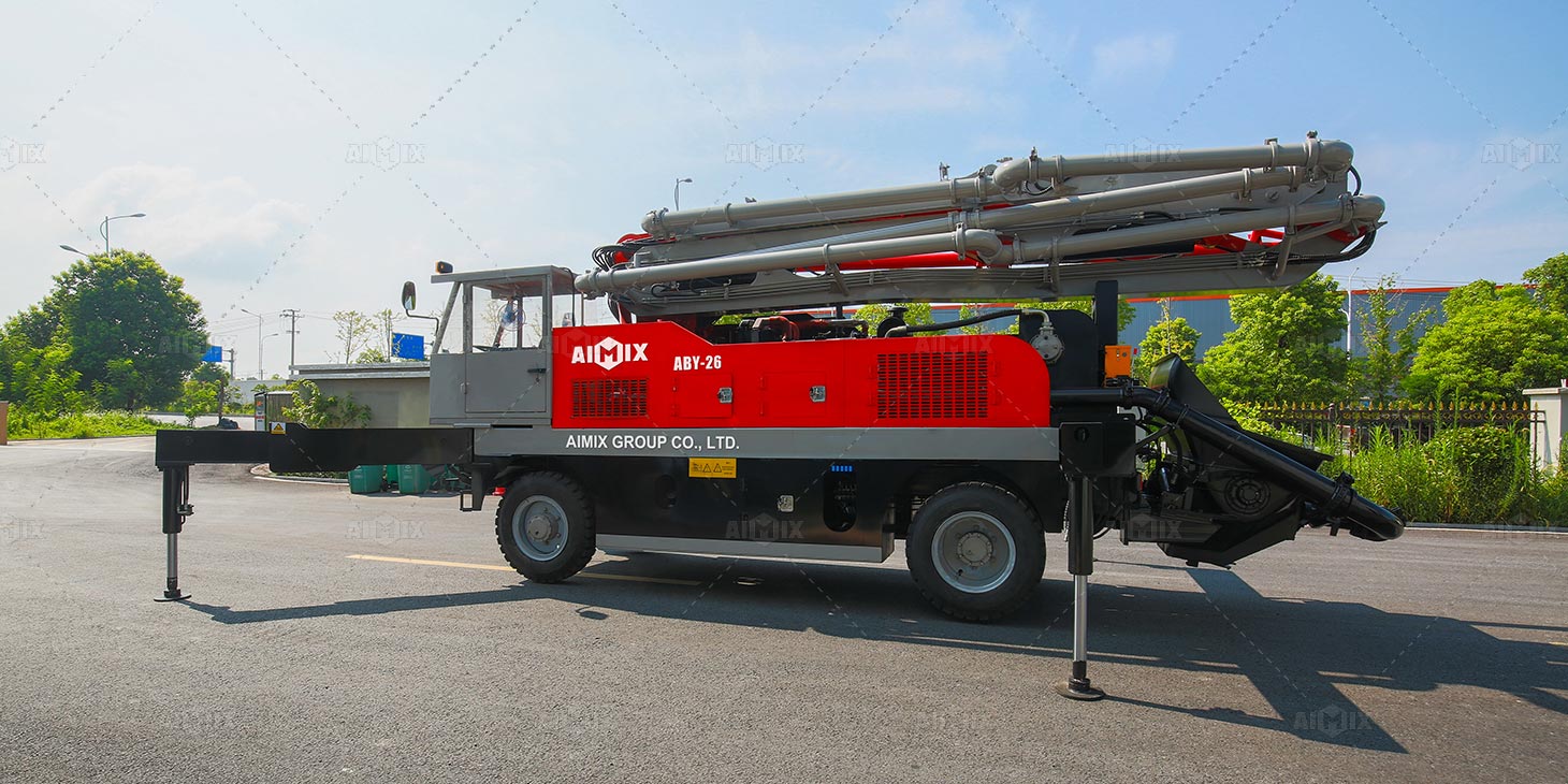 concrete pump machine